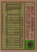 1984 Topps Billy Johnson