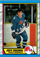 1989 O-Pee-Chee Jeff Brown #28
