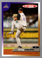 2005 Topps Total Greg Aquino #374