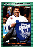 1993 Score Vencie Glenn #406