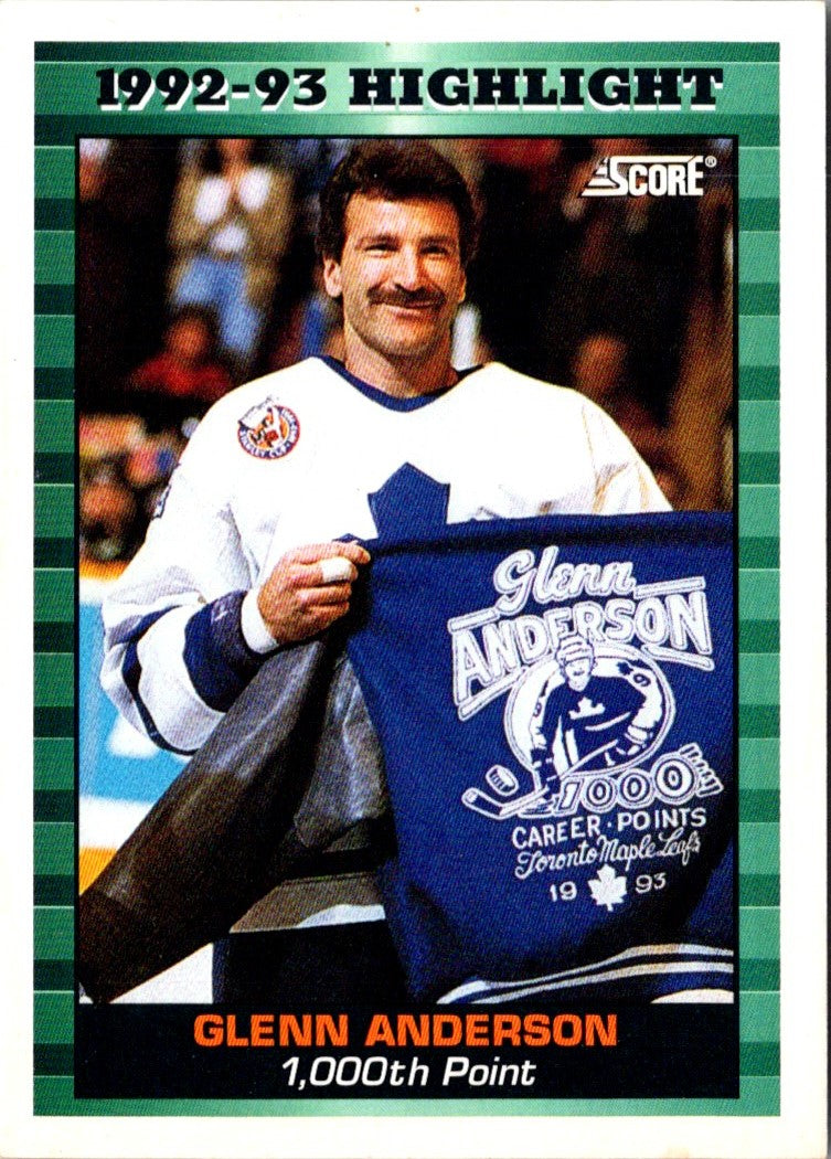 1993 Score Vencie Glenn