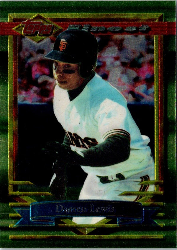 1994 Finest Darren Lewis #85