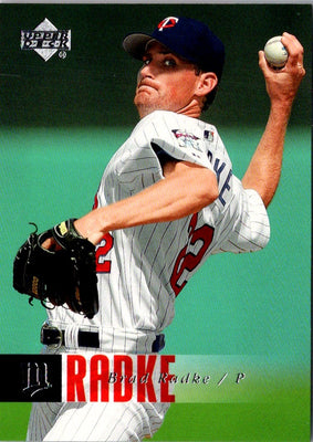 2006 Upper Deck Brad Radke #269