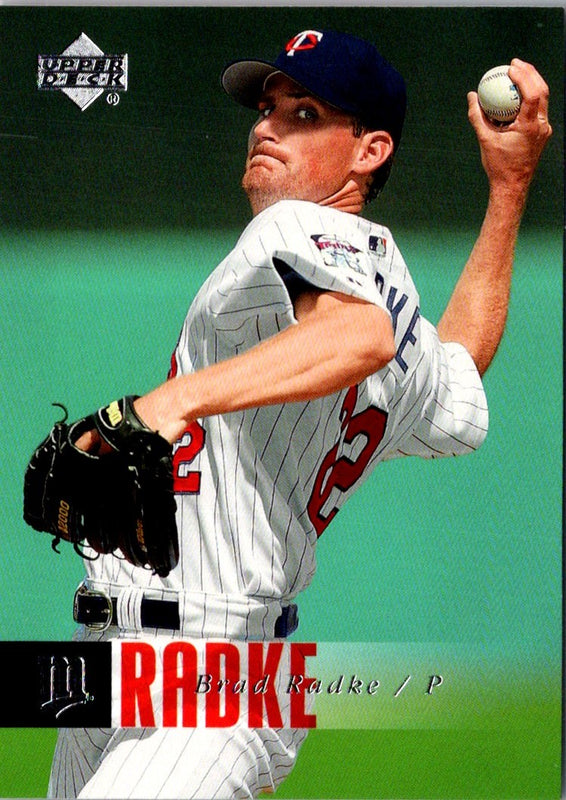 2006 Upper Deck Brad Radke #269