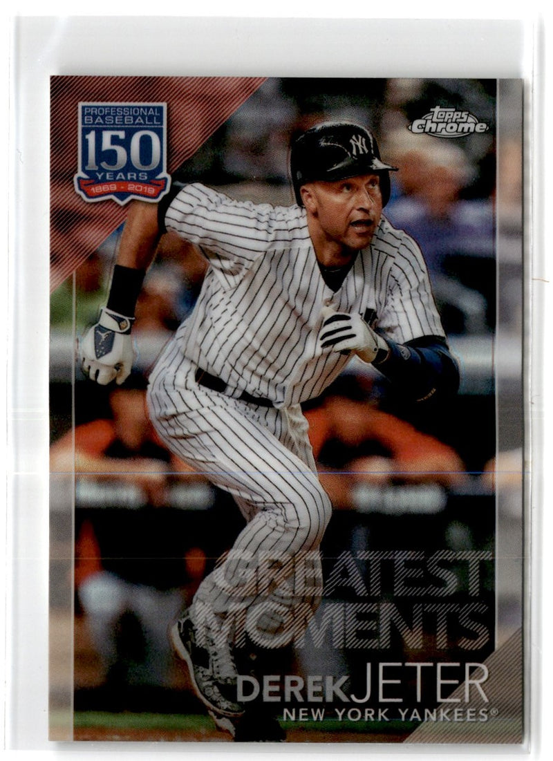 2018 Topps Chrome Derek Jeter