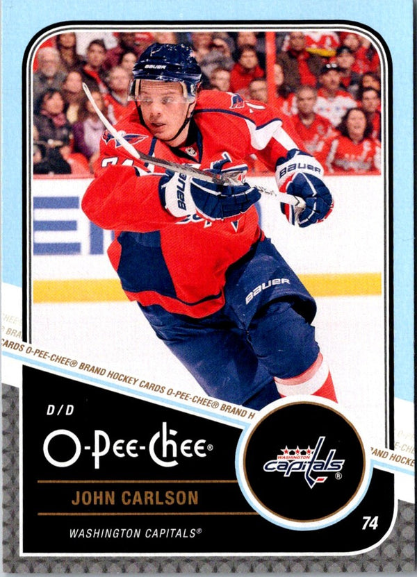 2011 O-Pee-Chee John Carlson #107