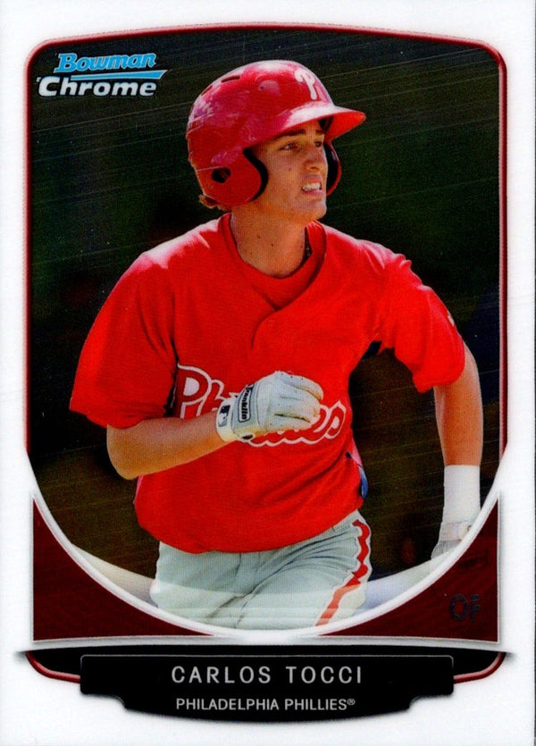 2013 Bowman Chrome Prospects Carlos Tocci #BCP165