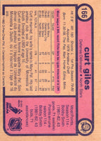 1982 O-Pee-Chee Curt Giles #166 Rookie