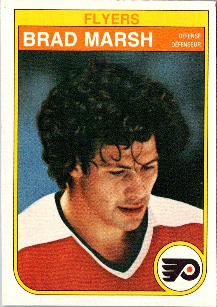 1982 O-Pee-Chee Brad Marsh