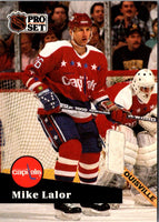 1991 Pro Set French Mike Lalor #255
