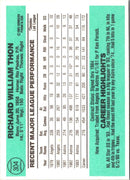 1984 Donruss Dickie Thon