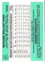 1984 Donruss Dickie Thon #304