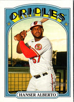 2021 Topps Heritage Hanser Alberto #127