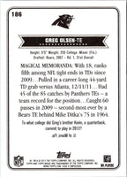 2012 Topps Magic Greg Olsen #186