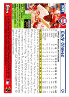 2005 Topps Updates & Highlights Endy Chavez #UH78