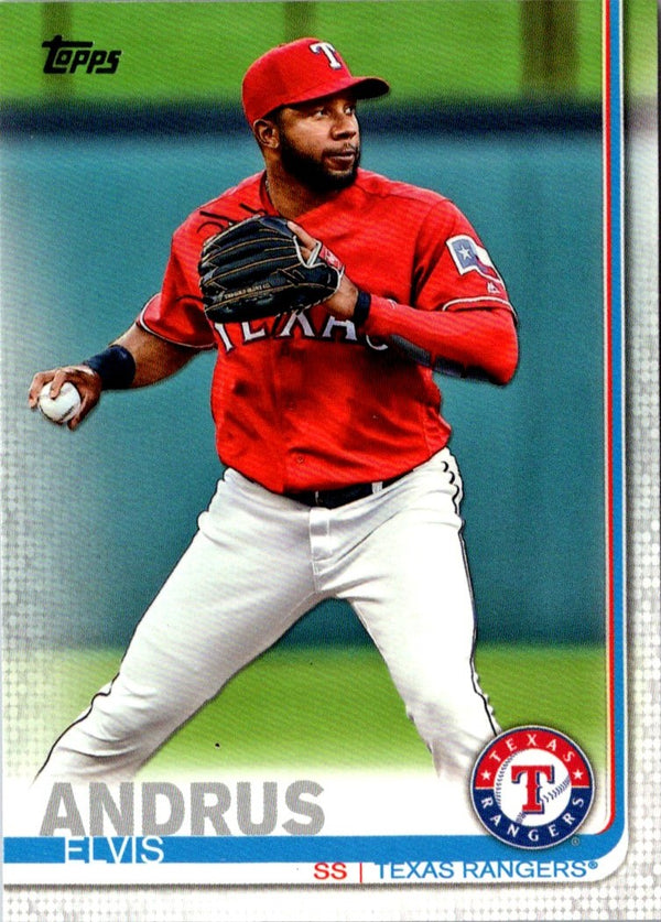 2019 Topps Texas Rangers Elvis Andrus #TR-3