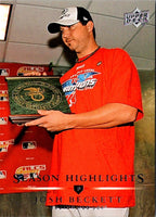 2008 Upper Deck Josh Beckett #744
