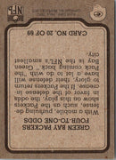 1979 Fleer Team Action Stickers Green Bay Packers Helmet