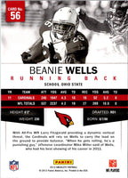 2012 Panini Absolute Beanie Wells #56