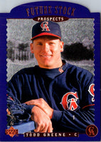 1996 Upper Deck Future Stock Prospects Todd Greene #FS12