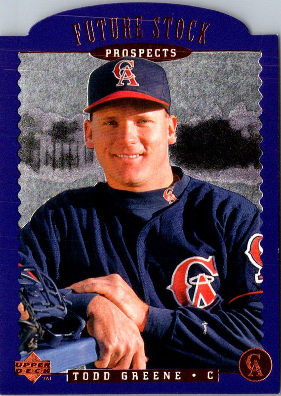 1996 Upper Deck Future Stock Prospects Todd Greene #FS12