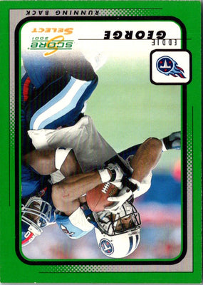 2001 Score Eddie George #205