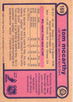 1982 O-Pee-Chee Tom McCarthy #169