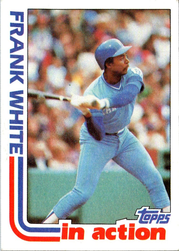 1982 Topps Frank White #646