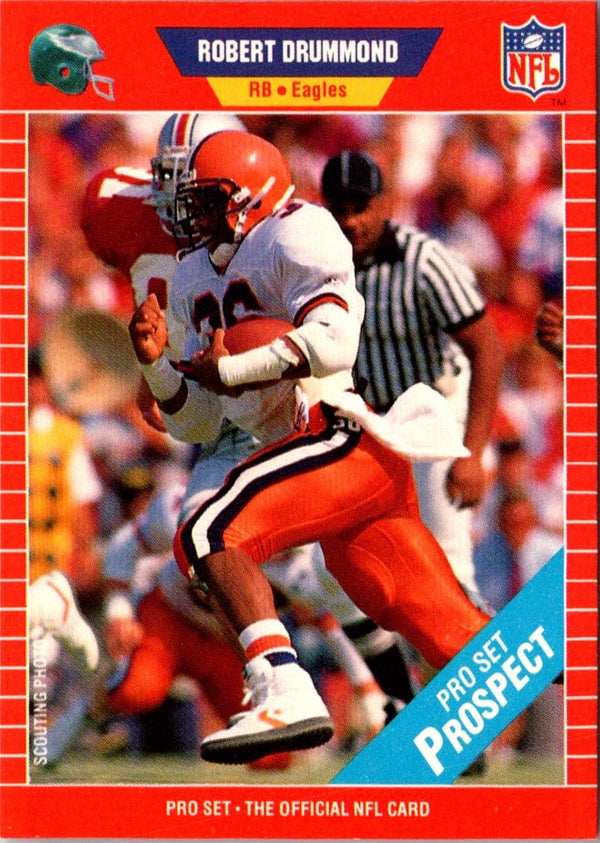 1989 Pro Set Robert Drummond #534 Rookie