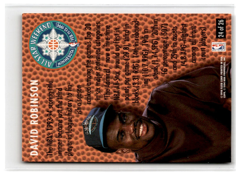 1994 Fleer NBA All-Stars David Robinson