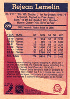 1984 O-Pee-Chee Rejean Lemelin #228