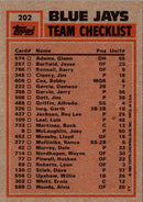1983 Topps Blue Jays Team Leaders - Damaso Garcia/Dave Stieb