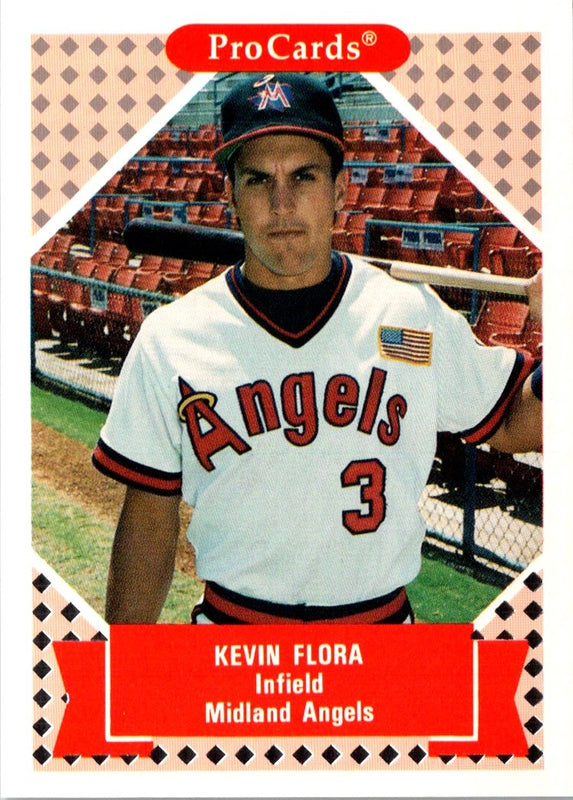 1991 ProCards Tomorrow's Heroes Kevin Flora #33