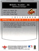 2004 SkyBox LE Miguel Tejada