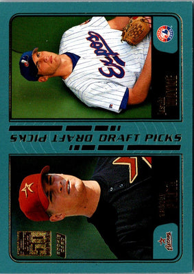 2001 Topps Anthony Pluta/Justin Wayne #738 Rookie