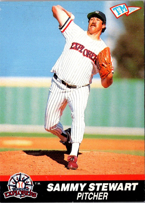 1989 T&M Senior League Sammy Stewart #101