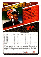 1993 Topps Gold Sheldon White #586