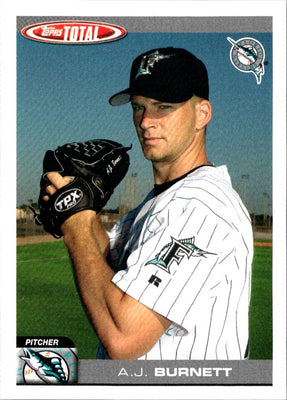 2004 Topps Total A.J. Burnett #560