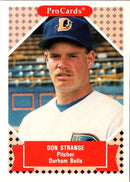 1991 ProCards Tomorrow's Heroes Don Strange
