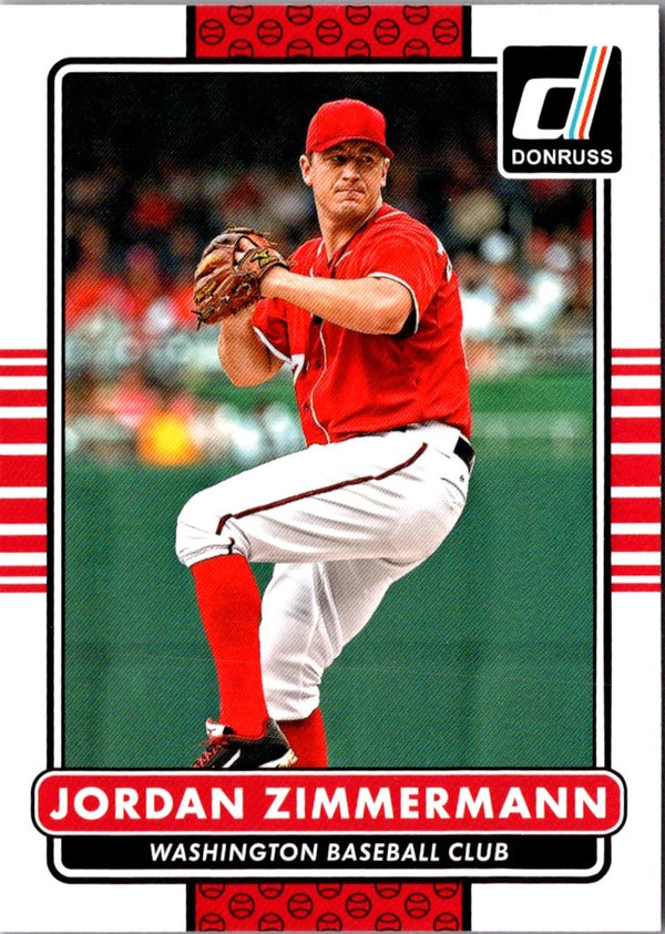 2015 Donruss Jordan Zimmermann #178