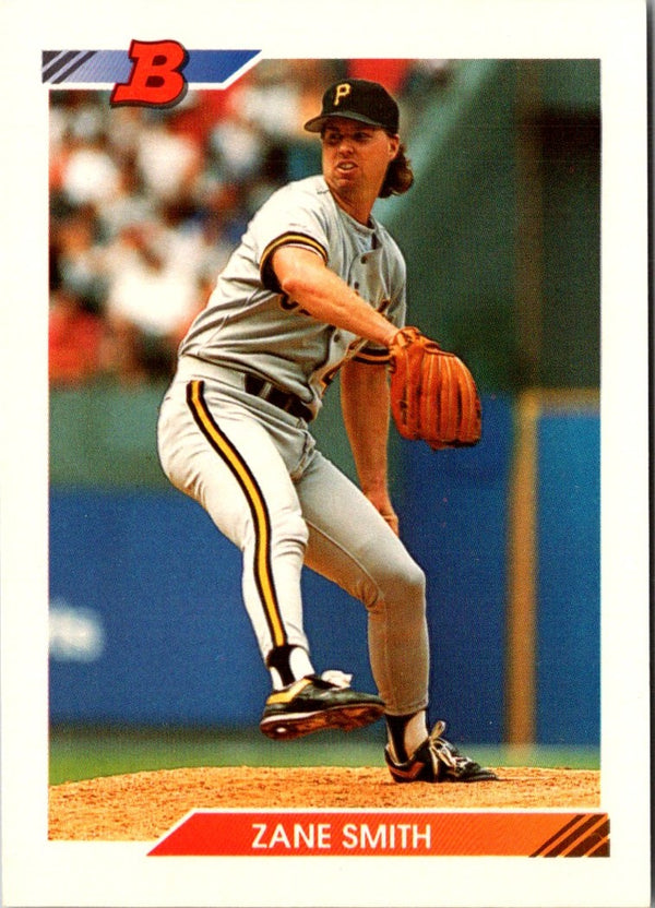 1992 Bowman Zane Smith #409