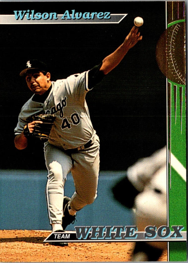 1993 Stadium Club Chicago White Sox Wilson Alvarez #10