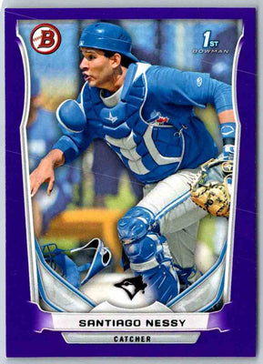 2014 Bowman Santiago Nessy #BP88