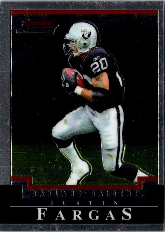 2004 Bowman Justin Fargas #67
