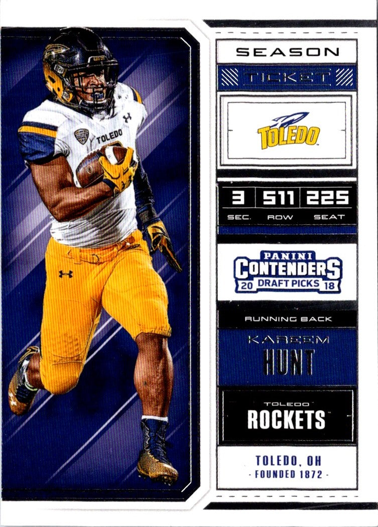 2018 Panini Kareem Hunt