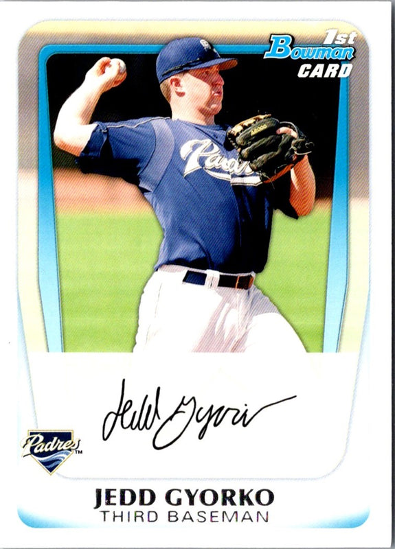 2011 Bowman Prospects Jedd Gyorko #BP83