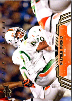 2014 Upper Deck Rookie Stephen Morris #140