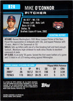 2006 Bowman Prospects Mike O'Connor #B26