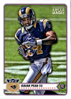 2012 Topps Magic Isaiah Pead #194 Rookie