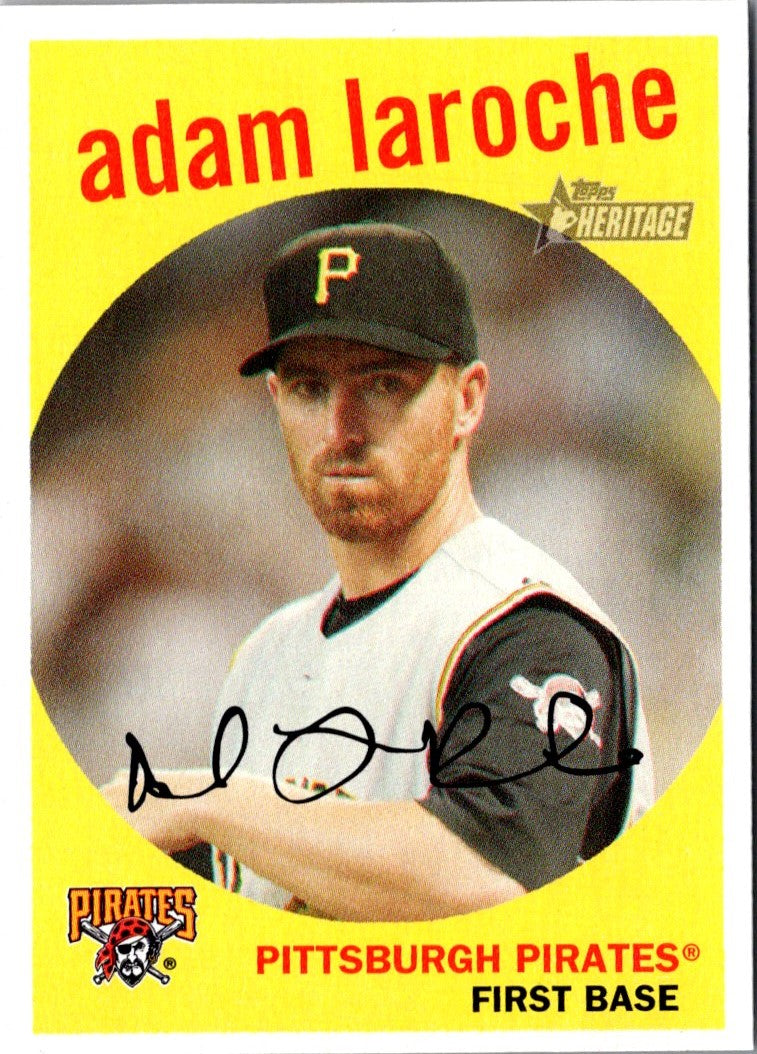 2008 Topps Heritage Adam LaRoche